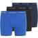 Calvin Klein 6P Cotton Stretch Boxer Brief Blå bomull Herre