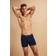 Calvin Klein 6P Cotton Stretch Boxer Brief Blå bomull Herre