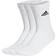 Cushioned Crew Socks 3 Pairs - White