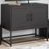 vidaXL 846470 Black TV-bänk 68.5x60.5cm