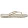 Ilse Jacobsen Cheerful01-a Platin, Female, Skor, Sandaler och Tofflor, Flip flops, Guld