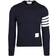 Thom Browne Four-Stripe Sweatshirt navy