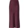 Gina Tricot Nederdel Elastic Satin Midi Skirt Rød