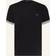 Fred Perry Men's Striped Cuff T-shirt Black