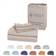 Bella Coterie Bella Coterie Luxury King Bamboo Set 18 Deep Pocket Bed Sheet Beige (284.5x274.3cm)