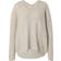 Mos Mosh MMThora V-neck Knit Strik Feather Gray
