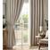 Luxury Living Chenille Blackout Pencil Pleat Top Curtains 117 cm x 229 cm Cream