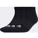 adidas Cushioned Low-Cut Socks Pairs Black White 10K-11.5K