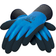 Showa Latex Coated Waterproof Gloves - Black/Blue