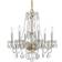 Crystorama Traditional Polished Brass Pendant Lamp 23"