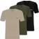 BOSS 3P Classic T-shirt - Beige/Green/Black