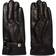 Calvin Klein Leather Rivet Gloves Beh Ck - Black