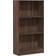 vidaXL 857809 Brown Oak Estantería de libros 109cm