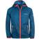 Trollkids Kid's Fjell Running Jacket - Petrol/Red (909-155-164)