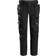 Snickers Workwear 6275 4-Way Holster Pockets Stretch Trousers - Black
