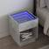 vidaXL 3284080 Concrete Grey Sengebord 40x40cm
