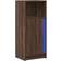 vidaXL 852158 Brown Oak Bokhylla 100cm