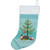 The Holiday Aisle Christmas Blue/Green/Brown Stocking 18"