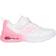 Skechers Girl's Microspec Max Advance Fly 3.0 Sneaker White/Hot Pink Textile/Synthetic