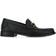 Fendi O'Lock mocassins in leather and FF monogram fabric Tobacco