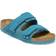 Birkenstock Uji Nubuck Suede Leather - Deep Turquoise
