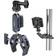 Smallrig Crab-Shaped Clamp with Ballhead Magic Arm 3757B