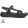 Skechers Dam GO Walk Flex Sandal Sublim, Svart textil