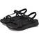 Skechers Dam GO Walk Flex Sandal Sublim, Svart textil