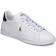 Polo Ralph Lauren Heritage Court II Leather Sports Shoe - White/Black
