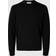 Selected 100% Merinould Sweater Med Rund Hals Sort