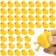 GADIEDIE Rubber duck 50 pack mini rubber ducky float ducks baby bath toy, great for