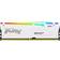 Kingston FURY Beast RGB White DDR5 6000 MHz 16GB (KF560C36BWE2A-16)