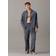 Calvin Klein Button Down Pant Set Steady Stripe - Gris