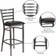 Flash Furniture HERCULES Black Seating Stool 42.2"