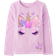 The Children's Place Girl's Unicorn Face Graphic Tee - Lilac Luster (3050572-1253)