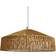 ValueLights Elcano Natural Shade ∅ 50cm