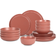 STONE LAIN Logan Terracotta Dinner Set 16