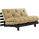 Karup Design Roots 140 Wheat Black wood Beige/ Black Lacquered Sofa 140cm 2 personers