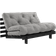 Karup Design Roots 140 Black Wood Grey/Black Lacquered Sofa 140cm 2 personers