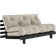 Karup Design Roots 160 Black Wood Linen/Black Lacquered Soffa 160cm