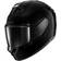 SHARK Helmets Riddil Plain Motorcycle Helmet (63-64cm) Gloss Black, Black