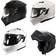 Simpson Darksome Modular Helmet Schwarz