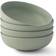 Joyjolt Mesa Matte Desert Sage Green Soup Bowl 4 0.23gal