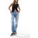 Calvin Klein Jeans Gerade geschnittene in heller Waschung mit niedrigem Bund-Blau