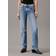 Calvin Klein Jeans Gerade geschnittene in heller Waschung mit niedrigem Bund-Blau