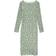 Vero Moda Julia Midi Dress - Green/Bok Choy