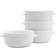 Fitz and Floyd Everyday White Bistro Chili Soup Bowl 5.5" 4 0.16gal