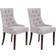 CLP Aberdeen Grey Chaise de Cuisine 92cm 2pcs