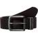 Wrangler basic metal loop belt black