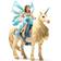 Schleich Eyela Riding on Golden Unicorn 42508